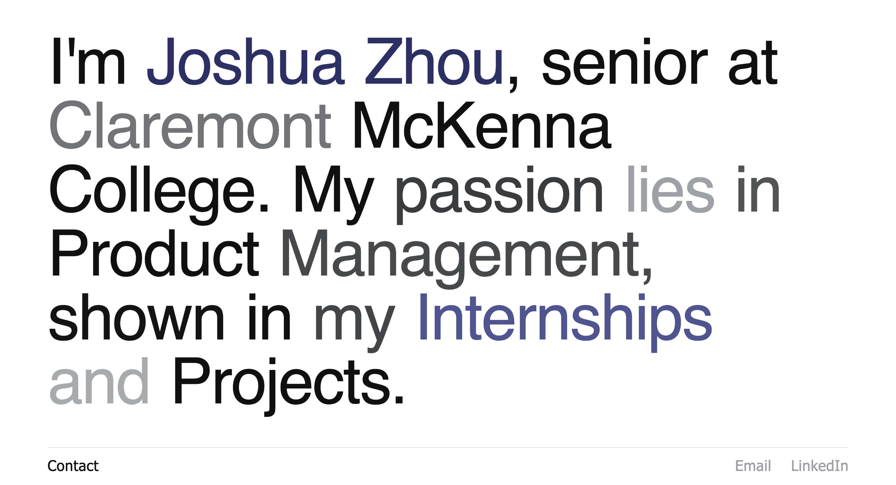 Portfolio Revamp preview